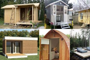 Дачный домик (просто и недорого): какой тип и проект выбрать, строительство, нюансы Как построить летний каркасный домик